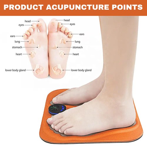 3D Smart Foot Massage Pad Feet Massager for Circulation Pain Relief Rechargeable - Picture 10 of 12