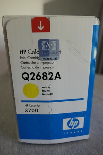 NEW Genuine HP 311A Q2682A LaserJet 3700 Yellow Ink Toner Cartridge - Picture 4 of 6
