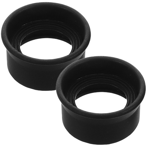 2 Pcs Microscope Eyepiece Cover Rubber Protector Binoculars Parts - Picture 6 of 12