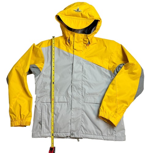 Burton Radar Snow Ski Snowboard Jacket UNISEX Small Lightweight Gray Yellow - Picture 18 of 20