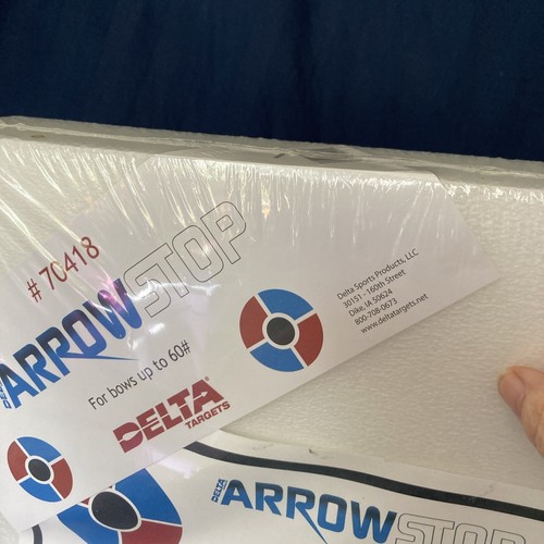 Delta Economy Target board Delta Arrow Stop #70418 For Bows Up To 60# S1 - Picture 7 of 8