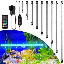 18-112cm Aquarium Beleuchtung RGB LED 24/7Tim...
