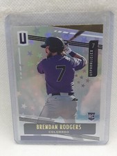 Brendan Rodgers 2019 Chronicles Unparalleled - ASTRAL RC #15 - Colorado Rockies