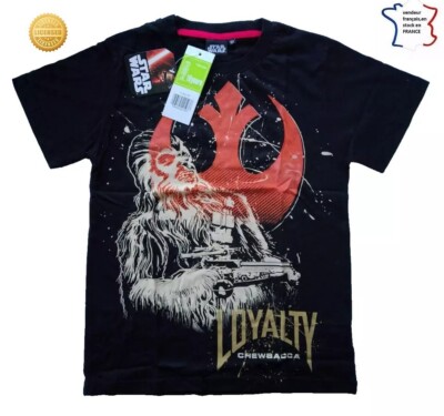 KINDER T-SHIRT, STAR WARS, CHEWBACCA, LIZENZIERT DISNEY / VA1b