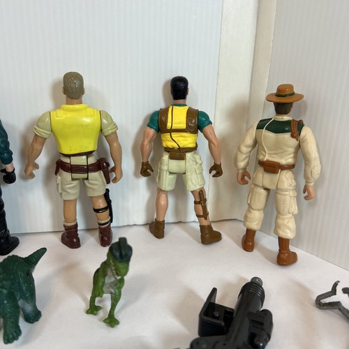 1997 The Lost World Jurassic Park 21 Mix Dinosaur Figure Accessories Lot - Picture 15 of 24