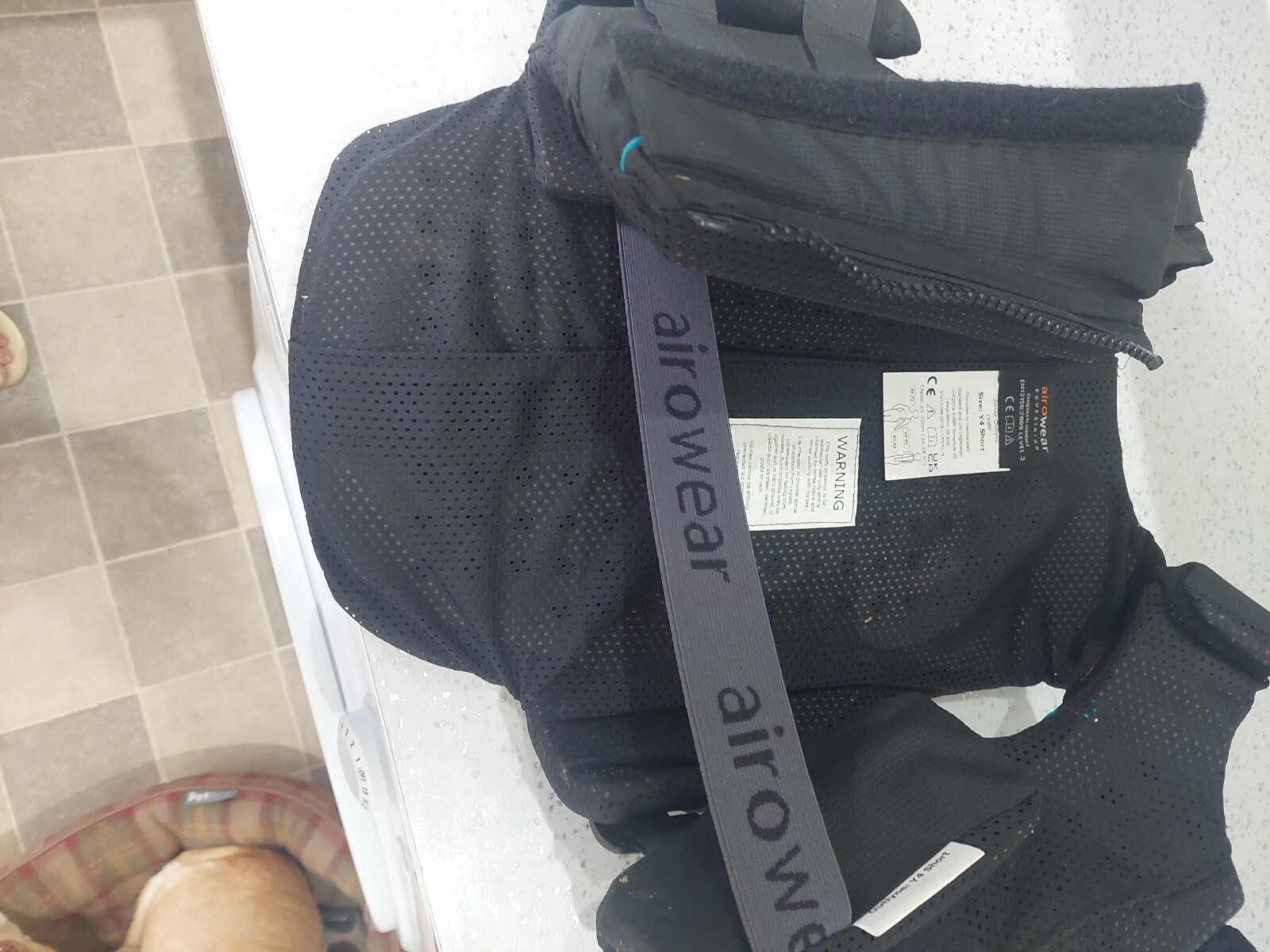 Airowear 2018 Junior Y4 Short Back Protector Black And Blue eBay