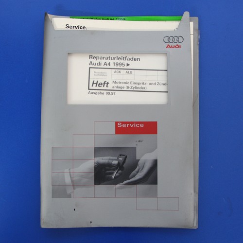 Audi A4 B5 - Motor ACK ALG - Motronic Einspritz + Zündanlage Reparaturleitfaden
