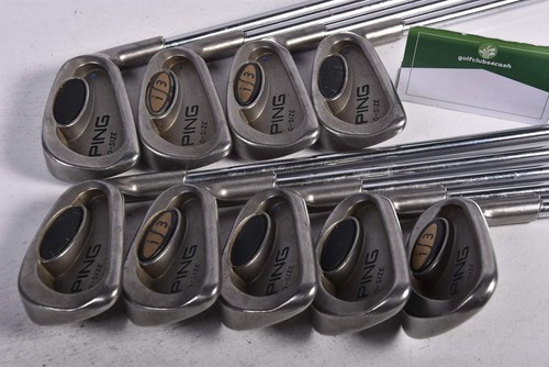 Ping i3 O-Size Irons / 3-PW+SW / Blue Dot / Regular Flex Ping Cushin JZ Shafts - Picture 2 of 7