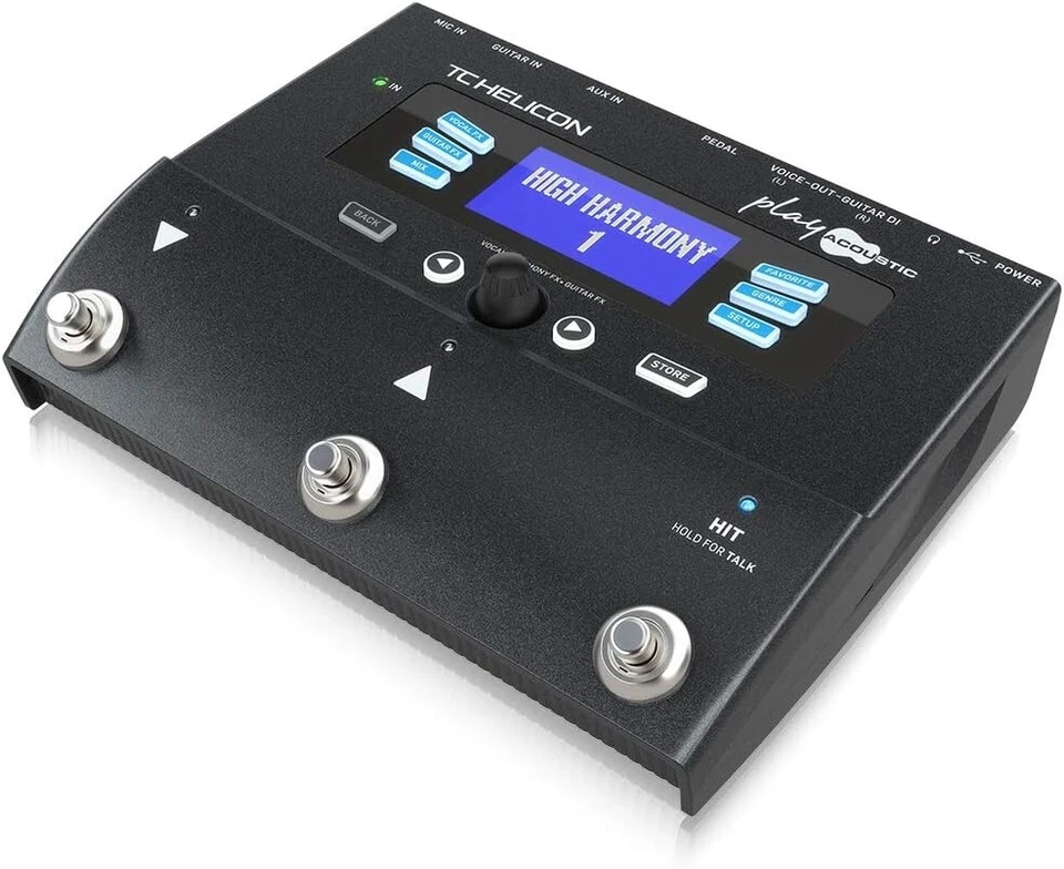 TC-Helicon VoiceLive Play Acoustic Guitar and Vocal Effects Processor Pedal new - Image 3 of 4