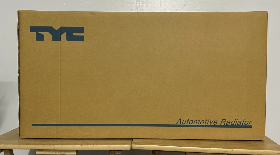 Radiator 2407 For 2000 2001 2002 Mazda 626 00 01 02 L4 Crossflow TYC - Изображение 4 из 4