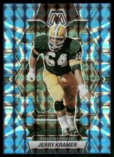 2023 Panini Mosaic #87 Jerry Kramer Reactive Blue Mosaic
