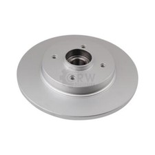 2x Bremsscheiben hinten Ø268 mm Voll beschichtet für Citroën Berlingo Peugeot B9