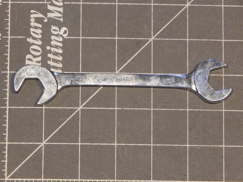 Mac 4 Way Angle Head Open End Wrench 16MM M16DA Short Version Four Chrome - Picture 2 of 2