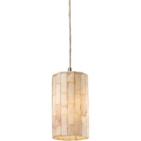 ELK Home Coletta Configurable 10147-1 Satin Nickel 1 Light 60W Pendant - Picture 1 of 14