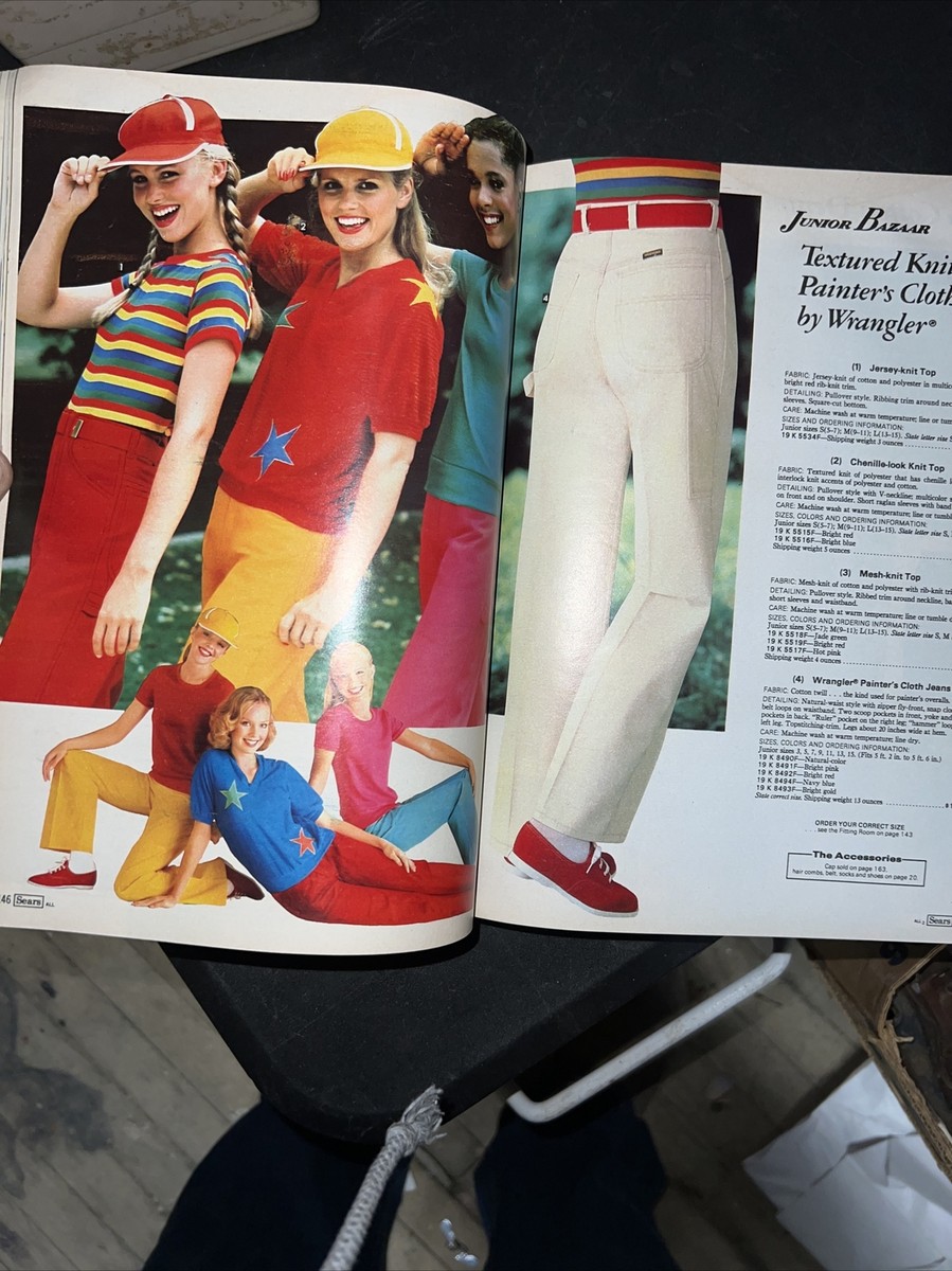 Vintage 1980 Sears Spring & Summer Catalog Clothes Toy
