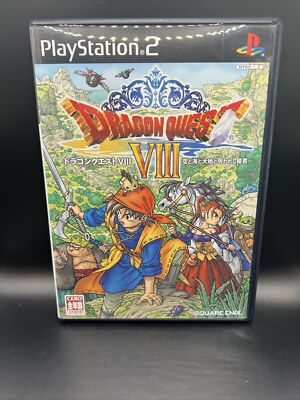PS2 ドラゴンクエスト8 Dragon Quest 8 VIII PS2 JAPAN IMPORT US Seller SLPM 65888