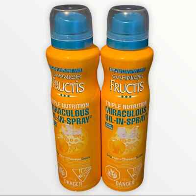 NEW Set of 2 Garnier Triple nutritious oil