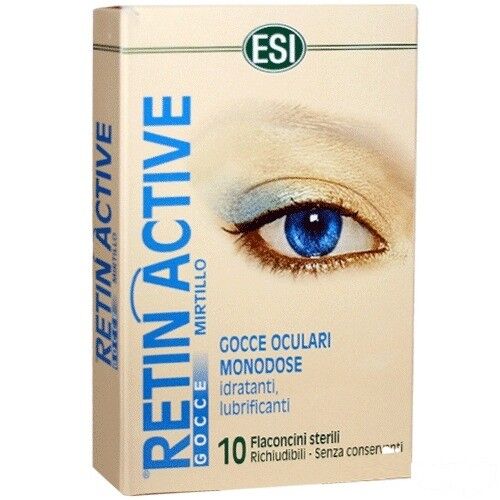 ESI RETIN ACTIVE MIRTILLO Gocce Oculari Monodose Single-dose Eyes Drops 0,5ml - Photo 1/1