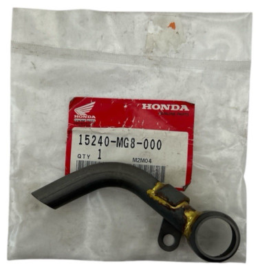 Honda 15240-MG8-000 OEM Honda Pc800, Vt1100, Vt800, Vt700 Oil Releaf Pipe NOS 