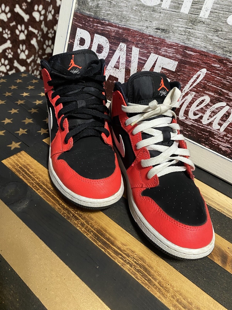 NIKE ナイキ JORDAN 1 RETRO MID INFRARED 23 Buy Air Jordan 1 Retro Mid 'Infrared 23' - 554724 061 | GOAT