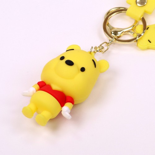 Winnie Llavero Disney Amarillo Dije Artículo de Regalo Nuevo PVC Goma - Imagen 2 de 5