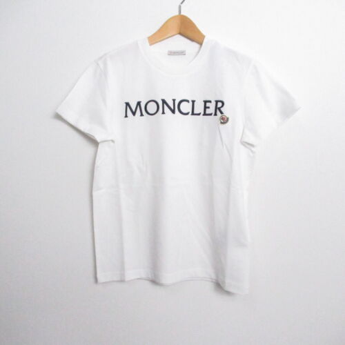 MONCLER Camiseta Manga corta Talla XS 8C00006829HP037XS algodón Blanco - Imagen 1 de 7
