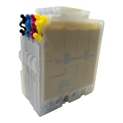 4-Pack GC41 Sublimation Ink Cartridges Compatible With Ricoh SG3100 SG2100 Series - Black, Cyan, Magenta, Yellow (40ml BK / 32ml Colors)