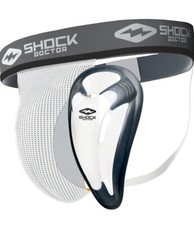 Shock Doctor Adult Baseball Core Supporter with WHITE BioFlex Cup 213-02-32 NEW