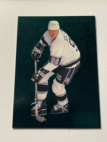 1995-96 Parkhurst International Emerald Ice Wayne Gretzky #100 HOF