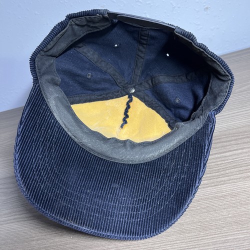 Vintage Grand Canyon Patch Cord Mütze Navy Trucker Cap Snapback geknickte Krempe - Bild 8 von 10