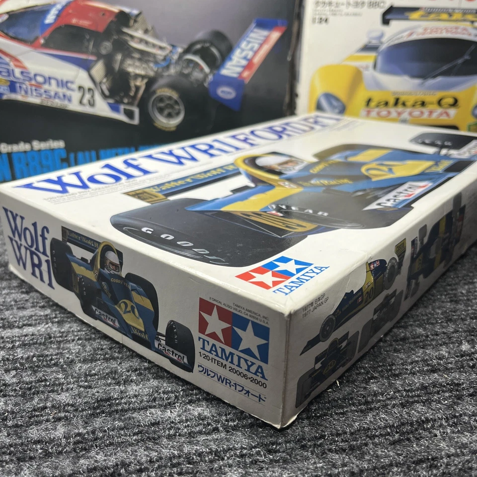 Kit Modelo Vintage Wolf WR1 Ford Tamiya F1 Escala 1:20 Foto 2 de 4