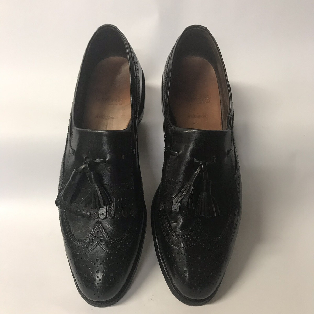 Allen Edmonds Arlington Kiltie&Tassel Dress Slipon Shoes Like New Size 12D (193) Allen Edmonds kiltie tassel loafer in tan leather.... | Depop main image 3