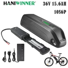 36V 15Ah E-Bike Li-ion Lithium Battery Pack W/BMS for 750W Motor E-Bike Downtube