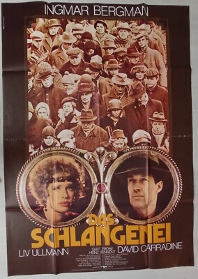 P40 KINOPLAKAT A0  Ingmar Bergman's DAS SCHLANGENEI Liv Ullmann David Carradine