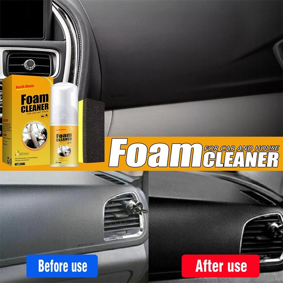Headliners Car Multi Purpose New Removes Dirt With Sponge Foam Cleaner