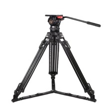 TERIS Professional Carbon Fiber Video Camera Tripod Fluid Head 12KG TS-N10T plus