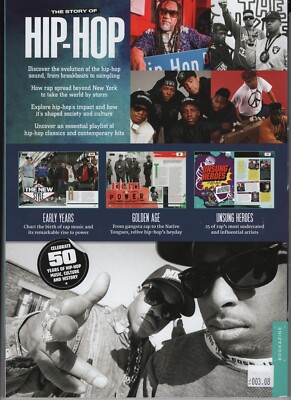 2023 THE STORY OF HIP-HOP MAGAZINE FUTURE PUBLICATIONS 1ST EDITION