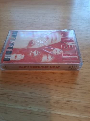 Dan Reed Network THE HEAT Vintage Factory Sealed Cassette Tape Album - Picture 7 of 7