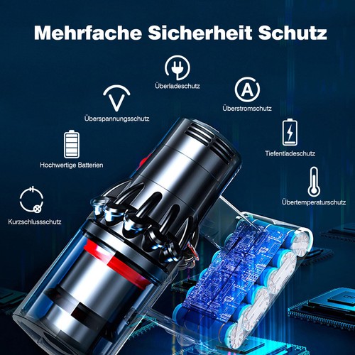 21.6V 5.0Ah Akku für Dyson V8 Absolute Animal Motorhead Fluffy SV10+Hepa Filter - Bild 7 von 8