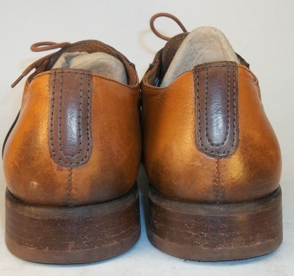 Johnson & Murphy Uomo Uomo Uomo scarpe US 10.5 M Two Tone Marrone Leather Lace Oxfords 5723 bc21ae Johnson & Murphy Uomo Uomo Uomo scarpe US 10.5 M Two Tone Marrone Leather Lace Oxfords 5723 bc21ae