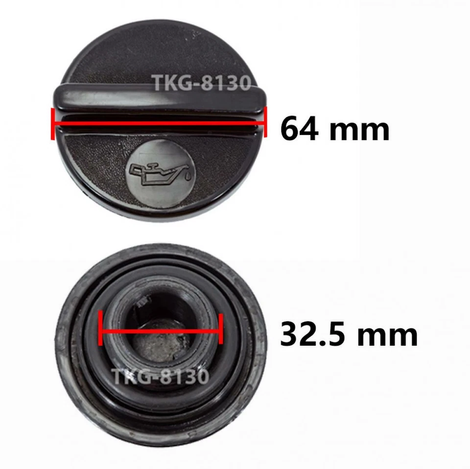Oil Filler Cap For Nissan Navara Hardbody D21 TD27 TD 1986 - 1997 - Image 2 of 4