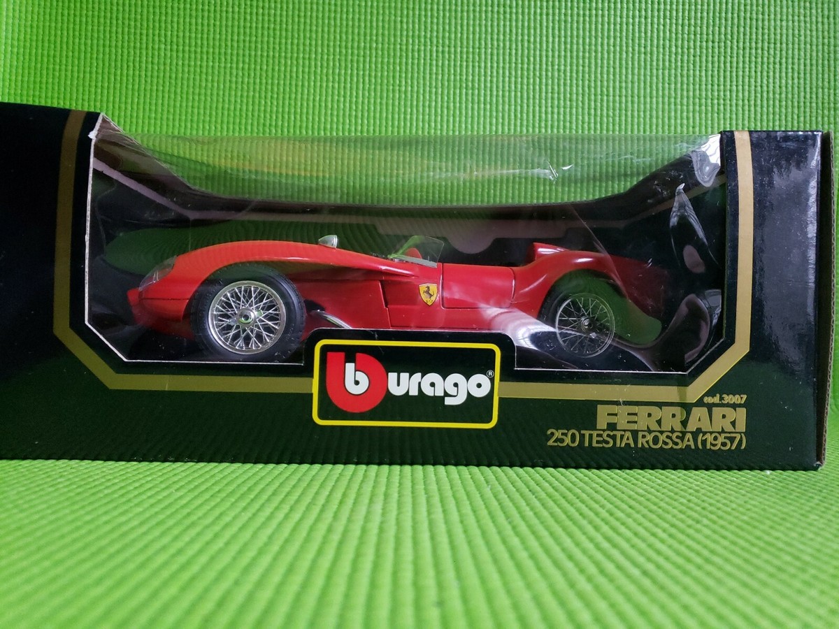 BURAGO 1962 FERRARI 250 GTO 1/18 SCALE BURSGO RED 18/2/1983