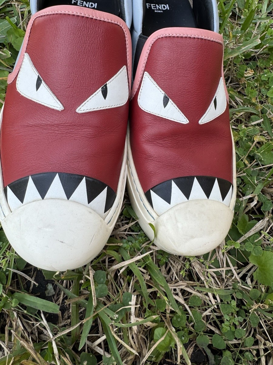 FENDI Monster Eyes Slip On Women's Sneakers Size 36 | eBay
