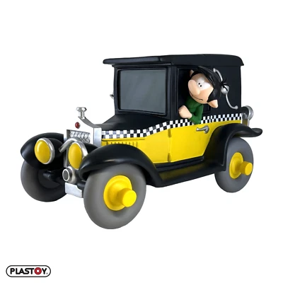 Figurine Tirelire Gaston Lagaffe Fiat 500 - PLASTOY COLLECTOYS 80269 - Photo 1/4