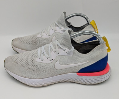 Nike Epic React Flyknit OG White - Men's US Size 9 - Running Shoes AQ0070-101