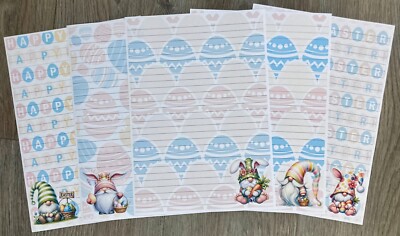 Ostergonk Schreibpapier, A4 Schreibpapier, Osterschreibpapier, Schreibset
