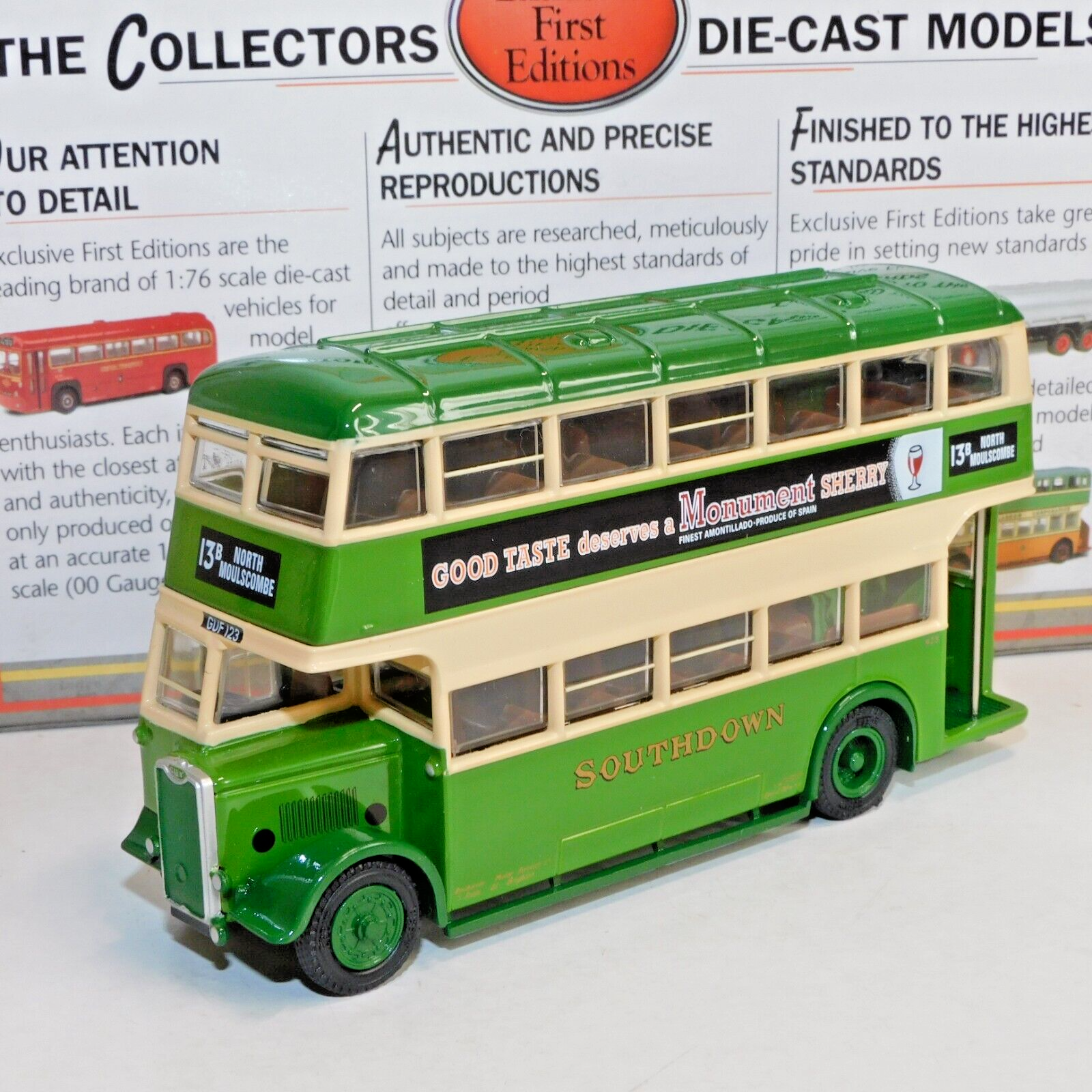 EFE GUY ARAB II UTILITY BUS SOUTHDOWN ROUTE 13B 1/76 26320