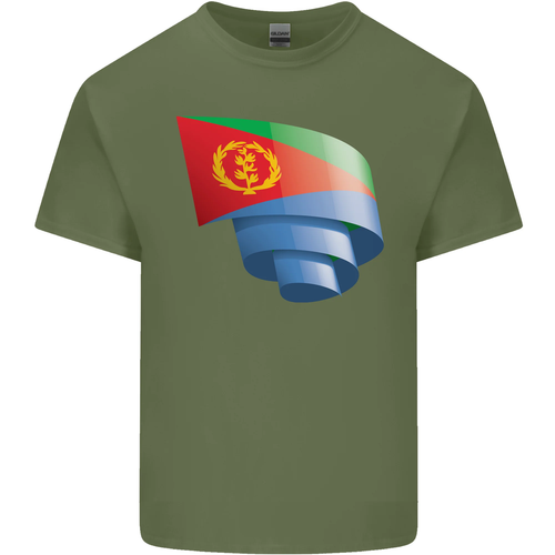 Camiseta torso de algodón con bandera de Eritrea rizada día de fútbol americano para hombre - Imagen 63 de 106