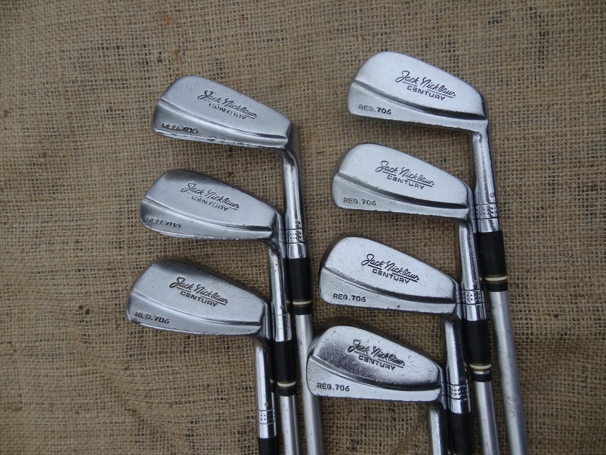 MacGregor Jack Nicklaus CENTURY REG.706 #2,4,5,6,7,8,9 Iron Set