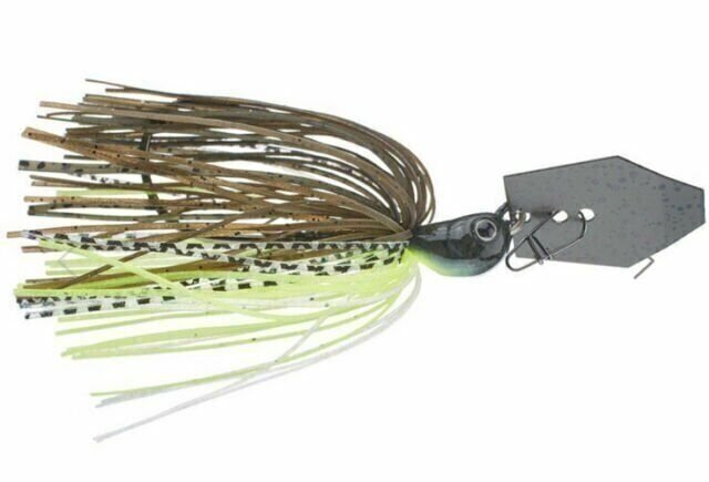 Z Man ChatterBait Jack Hammer Bladed Swim Jig #5/0 Hk 1/2 Oz Chart/Wht CBJH12-02 - Image 2